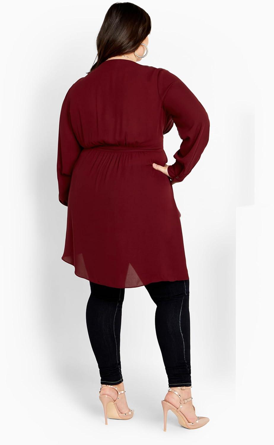 image:imageCity Chic Womens Apparel Womens City Chic Plus Size Top ShibaraRuby