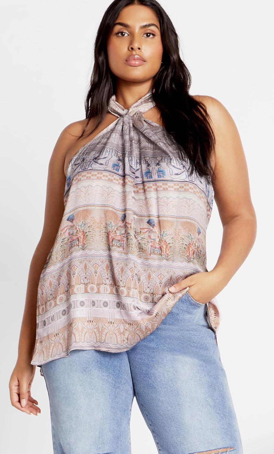 image:imageCity Chic Womens Plus Size Nile TopOn the Nile