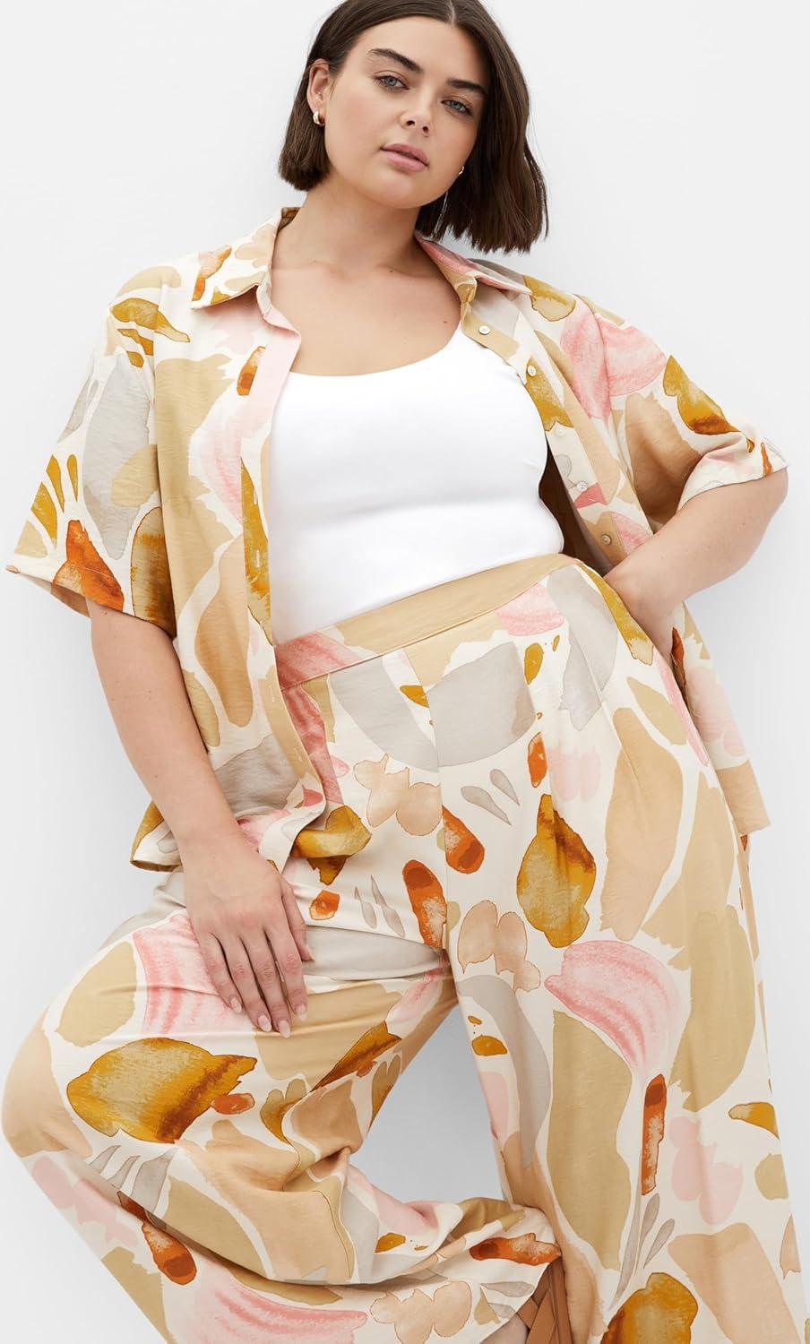 image:imageCity Chic Womens Plus Size Shirt Surface LevelSurface Level