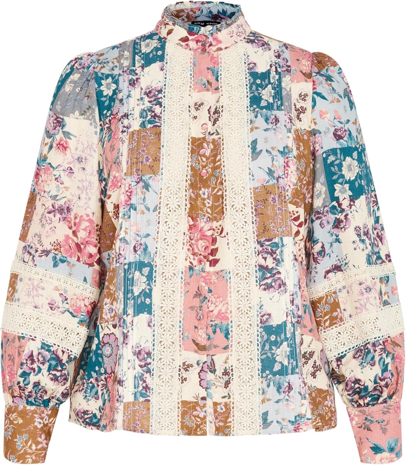 image:imageCity Chic Womens Plus Size Shirt Whimsical PrintWhimsical
