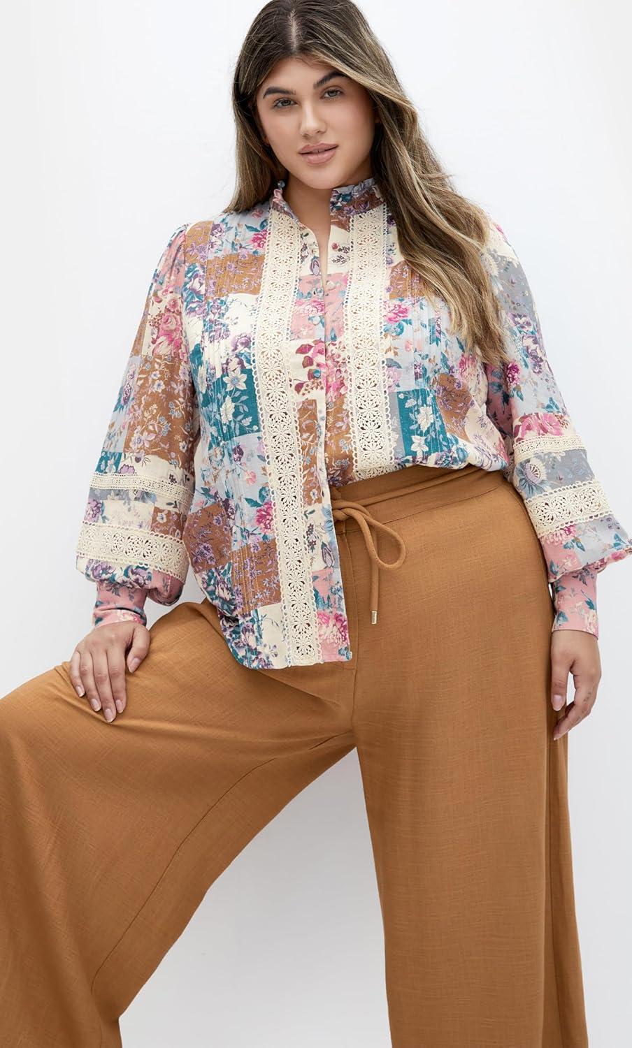 image:imageCity Chic Womens Plus Size Shirt Whimsical PrintWhimsical