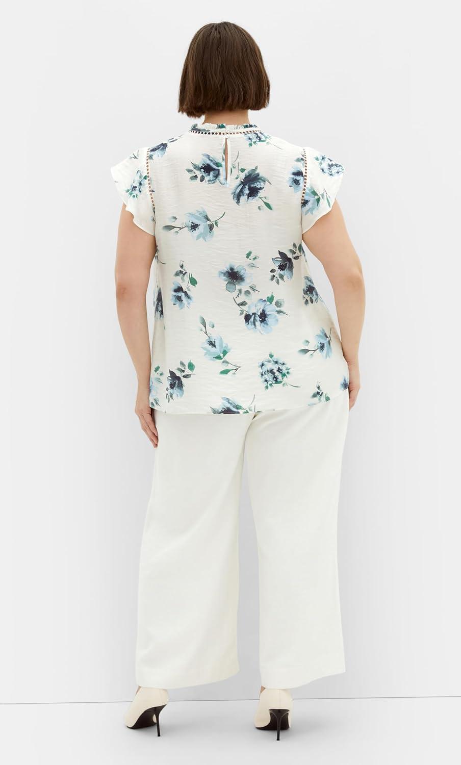 image:imageCity Chic Womens Plus Size Top Lorelai Print