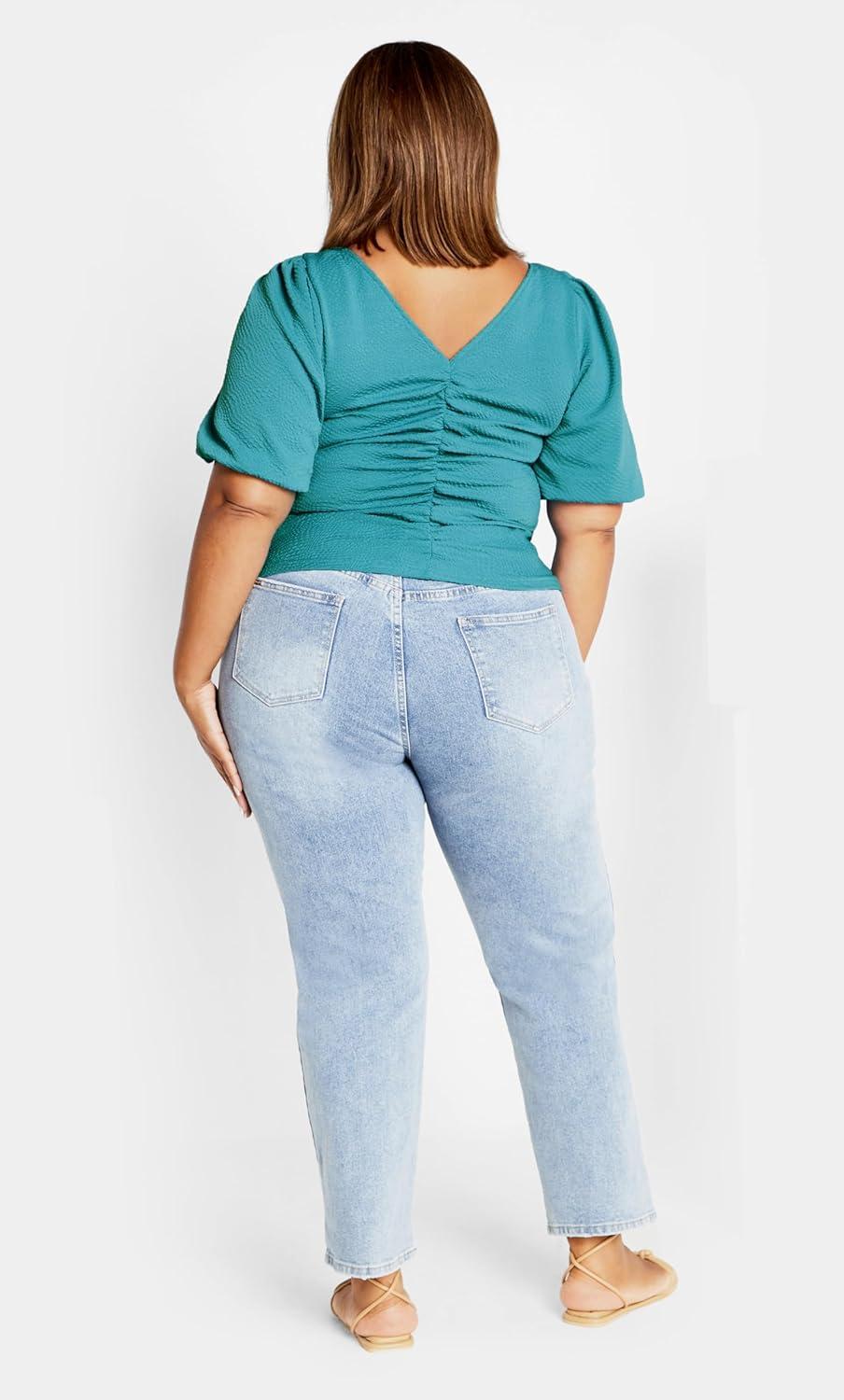 image:imageCity Chic Womens Selina TopJade