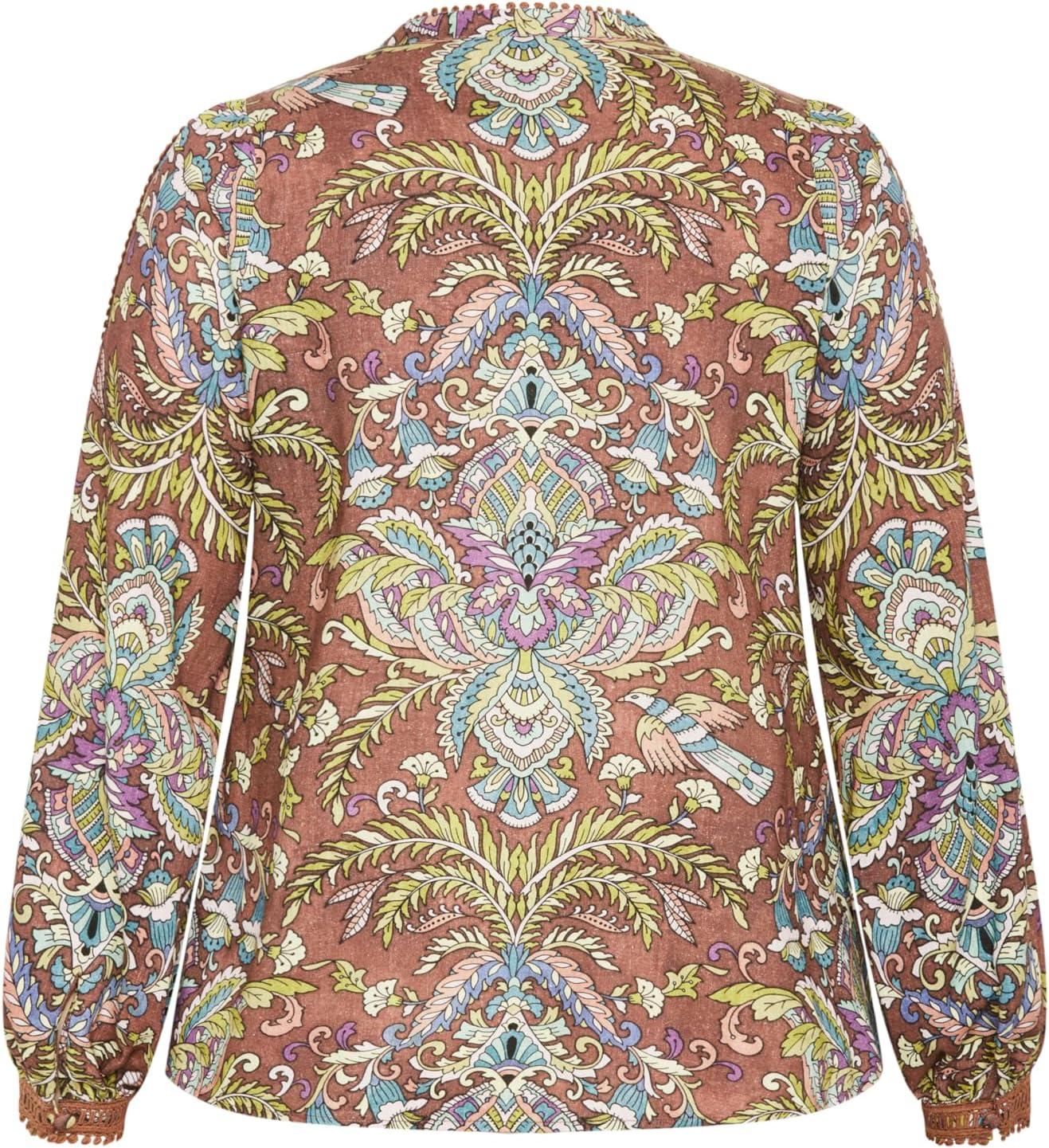 image:imageCity Chic Womens Shirt Sable PrintPrint
