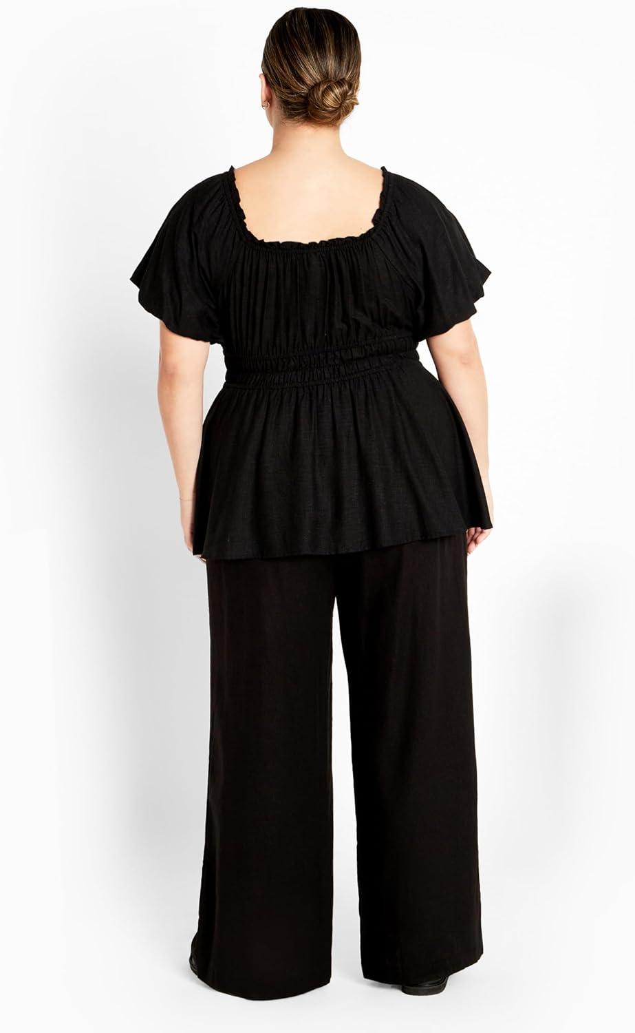 image:imageCity Chic Womens Suzy TopBlack
