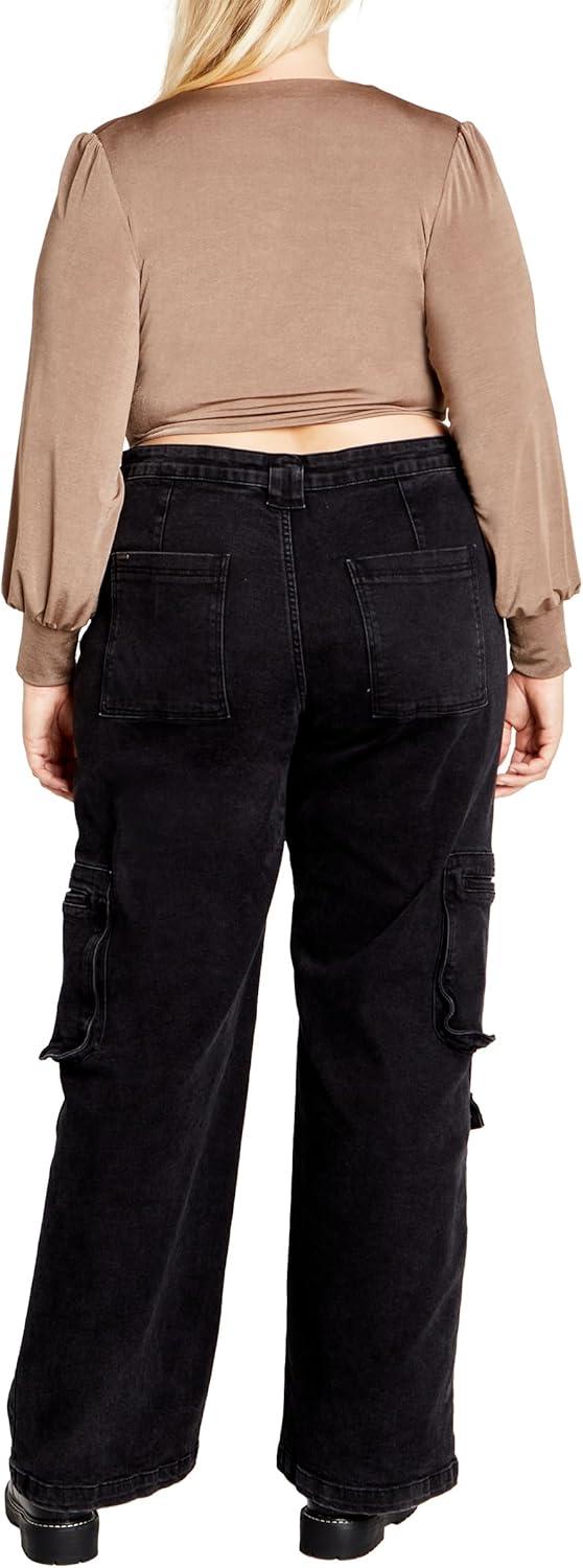 image:imageCity Chic Womens Top BayleeMocha