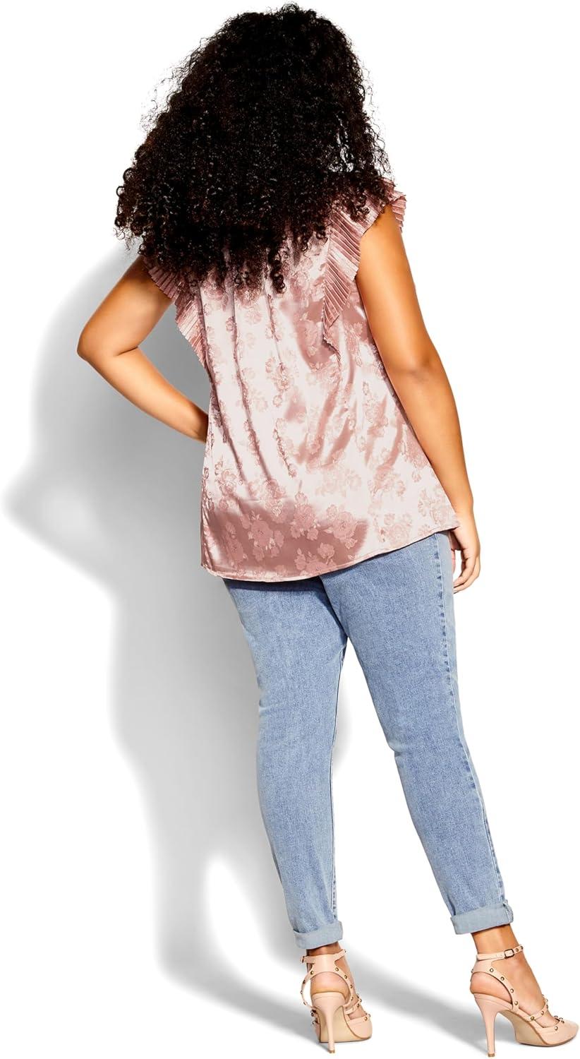 image:imageCity Chic Womens Top OpheliaTea Rose