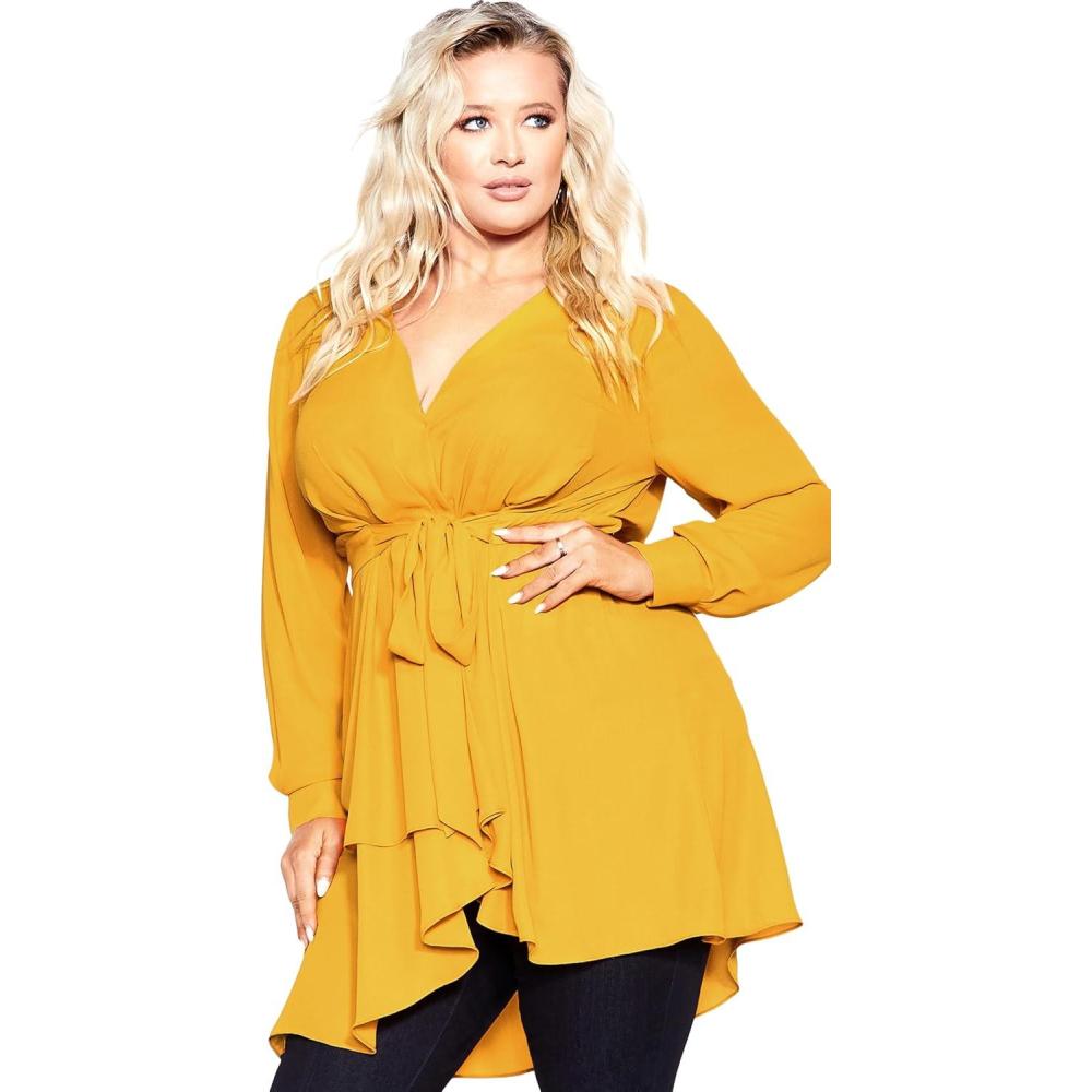 image:imageCity Chic Womens Apparel Womens City Chic Plus Size Top ShibaraHoney