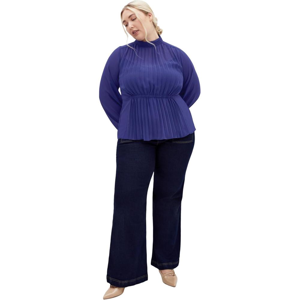 image:imageCity Chic Womens Plus Size Shirt  Cross LaneInk