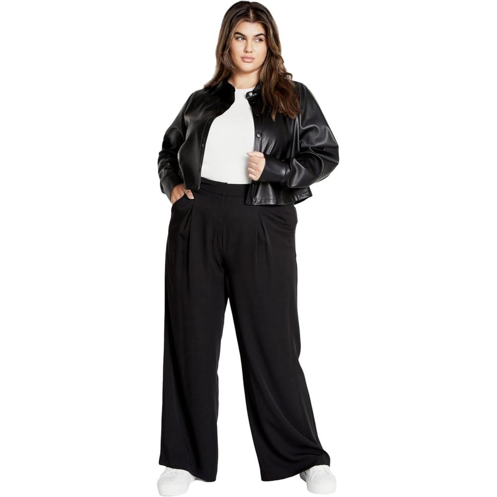 image:imageCity Chic Womens Plus Size Shirt NiaBlack