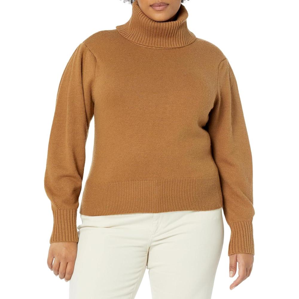 image:imageCity Chic Womens Plus Size Softly Sweet SweaterCaramel