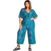 image:imageCITY CHIC Womens Plus Size Escapism Print Top