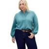 image:imageCity Chic Plus Size Shirt Mysteria ShirtFrench Blue