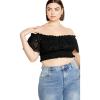 image:imageCity Chic Womens Plus Size Jayde TopBlack