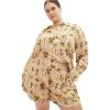 image:imageCity Chic Womens Plus Size Shirt  Bella PrintCool Tropics