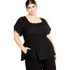 image:imageCity Chic Womens Suzy TopBlack