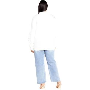 City Chic Women’s Maddison Sweater(Ivory)