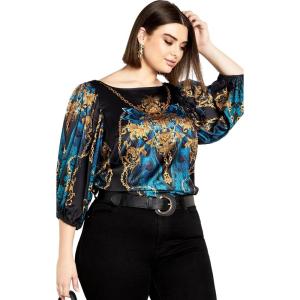 City Chic Women’s Plus Size Top – Ivanna(Lavish)