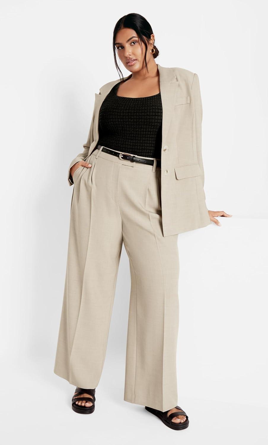 image:imageCity Chic Womens Elia TopBlack