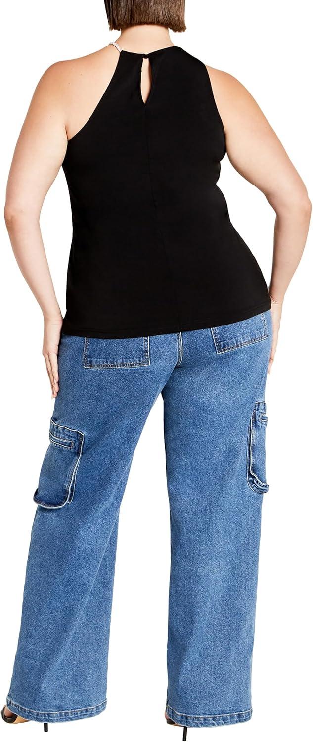 image:imageCity Chic Womens Lara TopBlack