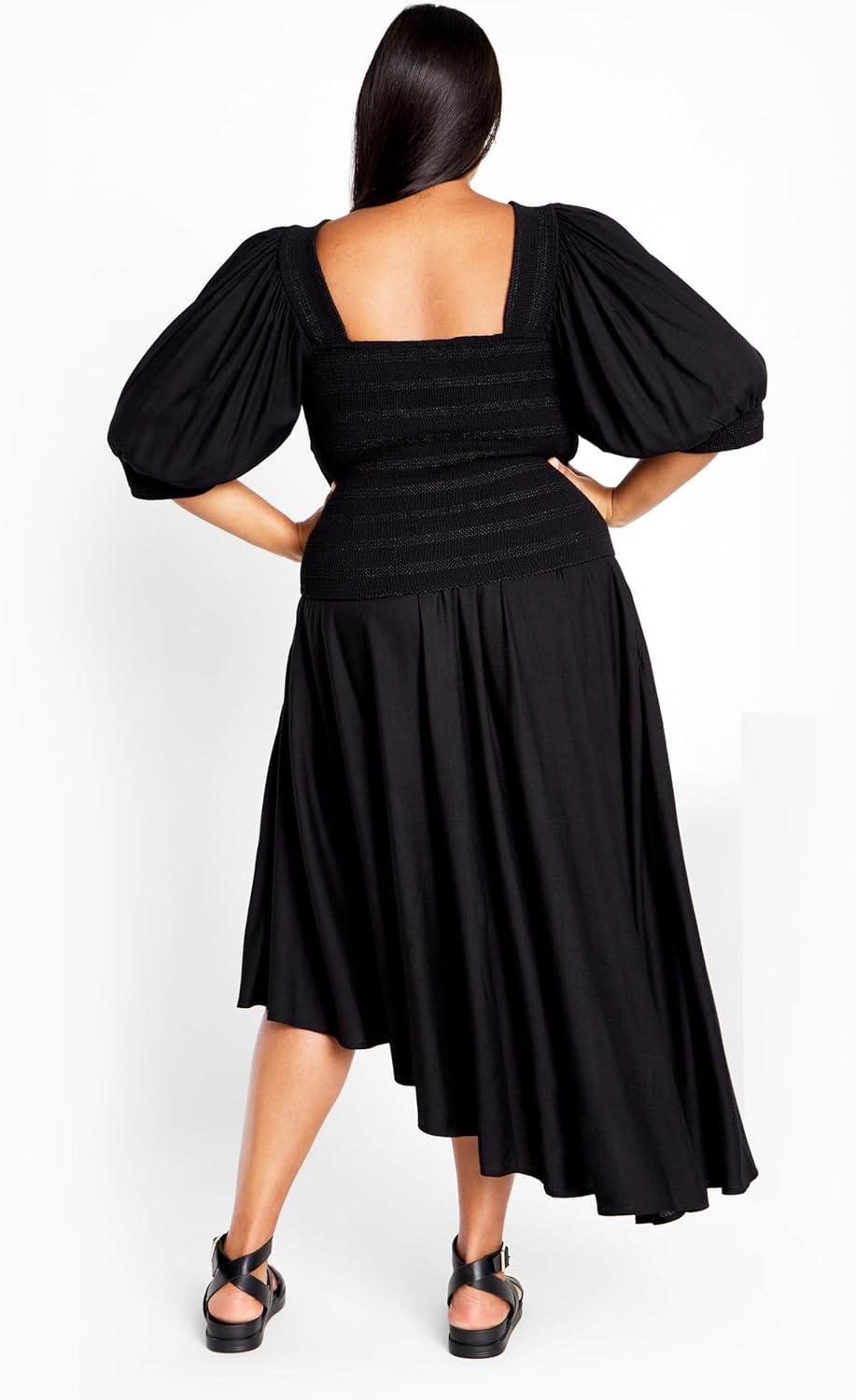 image:imageCity Chic Womens Plus Size Flora Plain Top