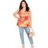 image:imageCity Chic Womens Mischa Print TopLamour