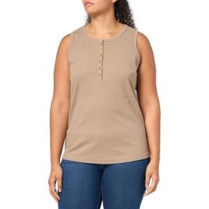 City Chic Women’s Apparel Women’s City Chic Plus Size Tank Nalani(Taupe)