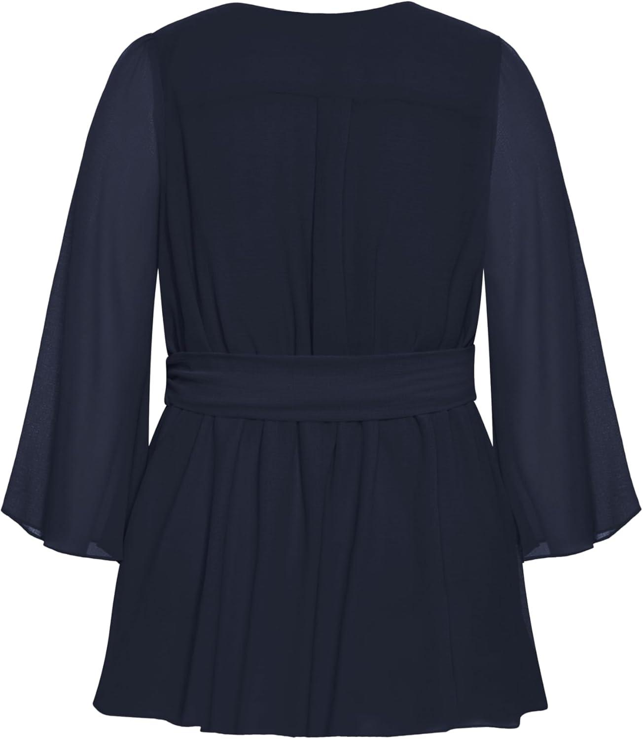 image:imageCity Chic Womens Plus Size Top AryaNavy