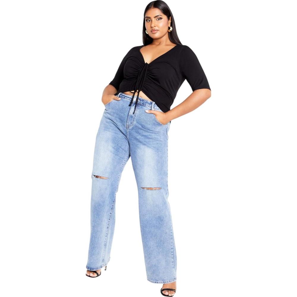 image:imageCity Chic Plus Size Top Marianna TopBlack