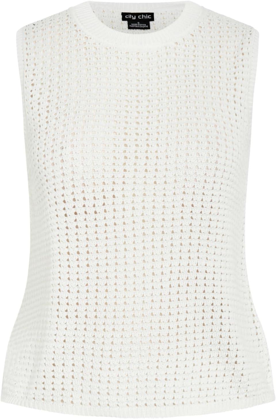 image:imageCity Chic Plus Size Top Cornelia TopCream