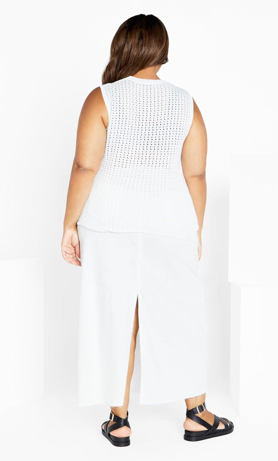 image:imageCity Chic Plus Size Top Cornelia TopCream
