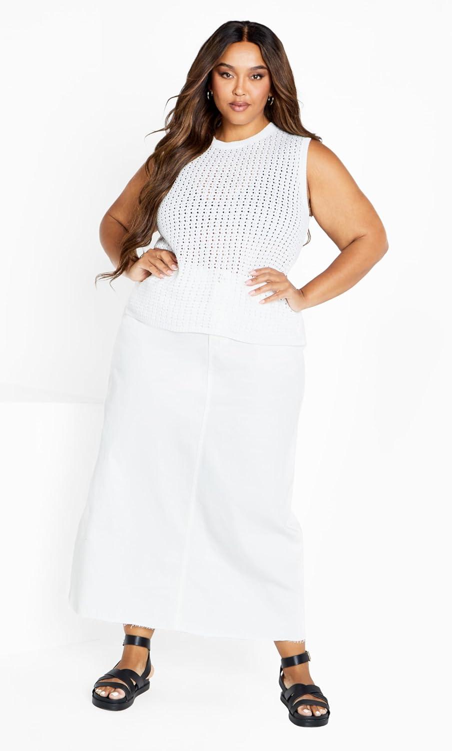 image:imageCity Chic Plus Size Top Cornelia TopCream