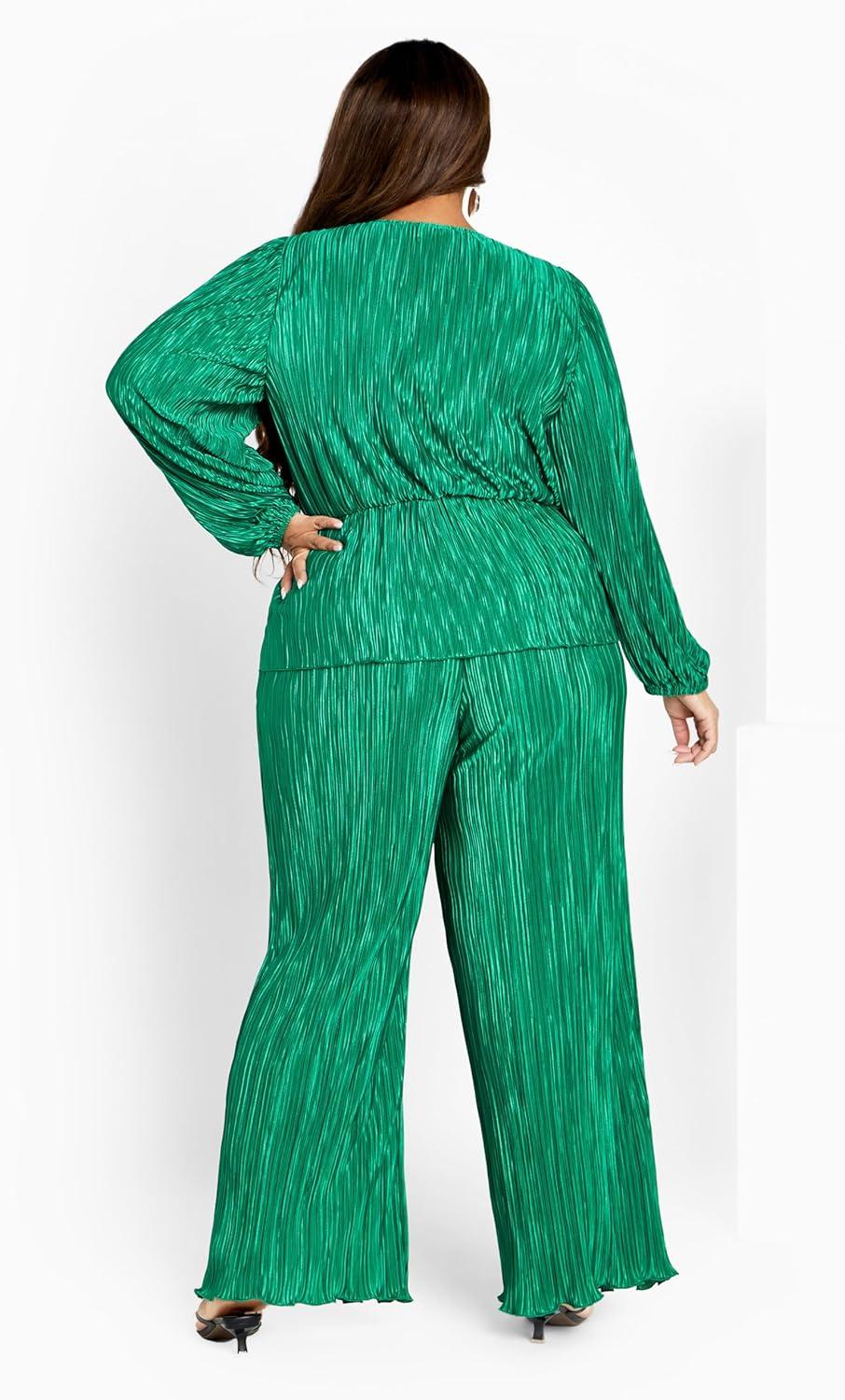 image:imageCity Chic Womens Hailee TopGreenstone