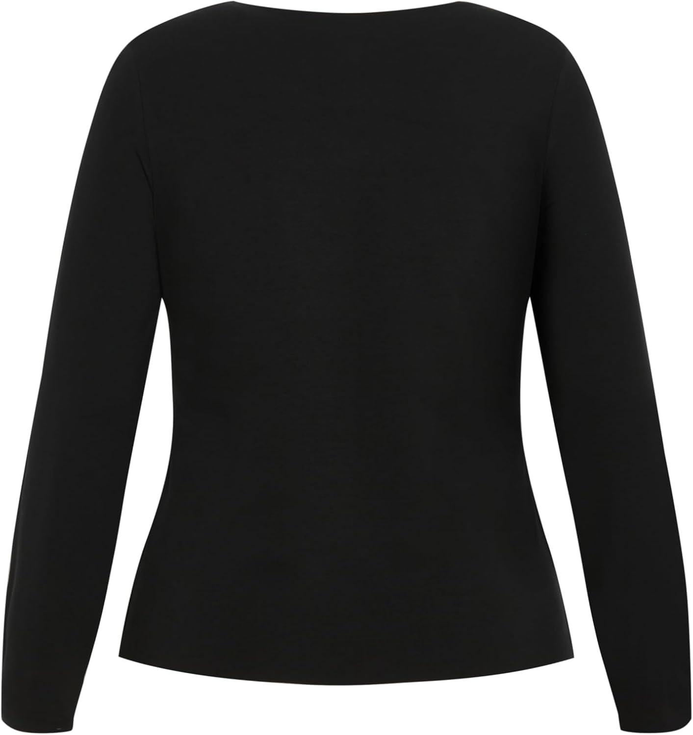 image:imageCity Chic Womens Plus Size Top NoaBlack