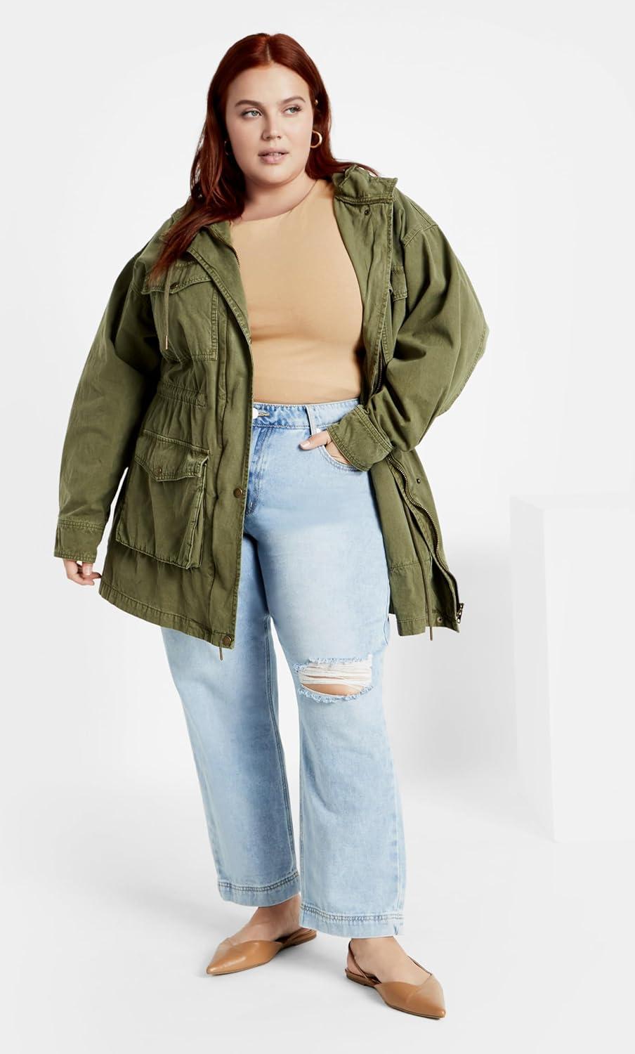 image:imageCity Chic Womens Plus Size Top NoaLatte