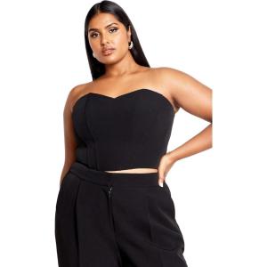 City Chic Women’s Alexis Corset(Black)