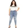 image:imageCity Chic Womens Plus Size Jean  Harley Fit Bootleg RegularDenim Mid