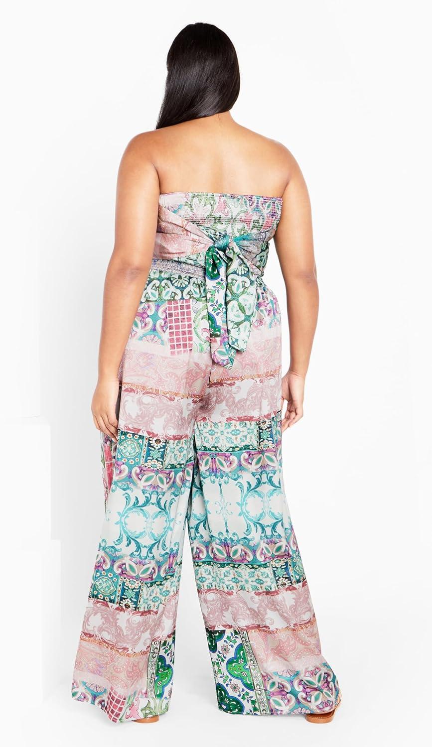 image:imageCITY CHIC Plus Size Pants Paisley Summer Pant