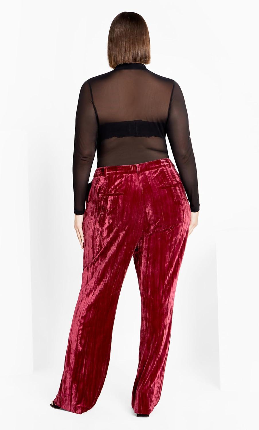 image:imageCity Chic Plus Size PantsCabernet