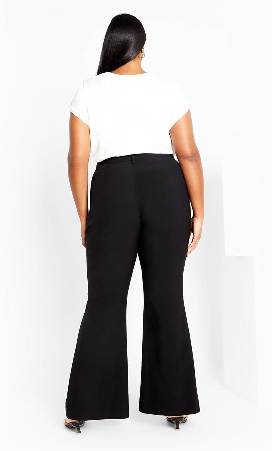 image:imageCity Chic Womens Apparel Womens CITYCHIC Plus Size Pant SloaneBlack