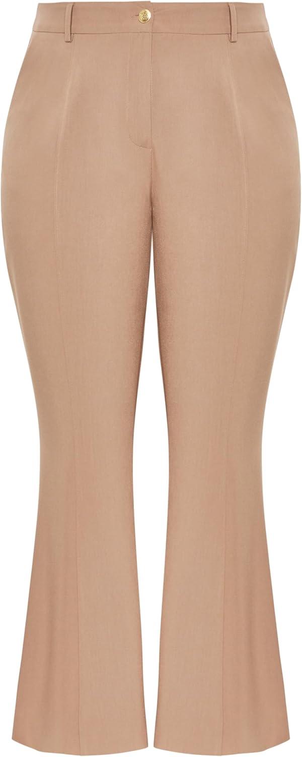 image:imageCity Chic Womens Apparel Womens CITYCHIC Plus Size Pant SloaneCaramel
