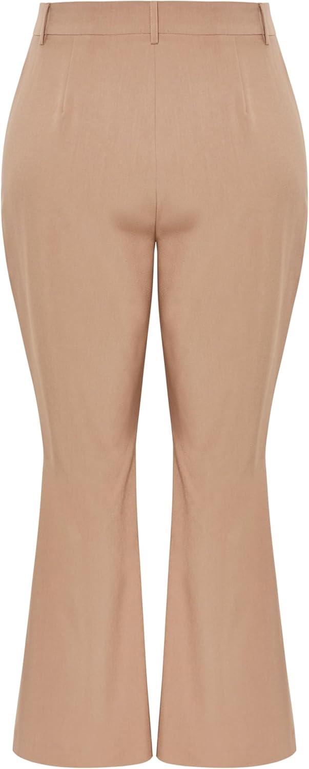 image:imageCity Chic Womens Apparel Womens CITYCHIC Plus Size Pant SloaneCaramel