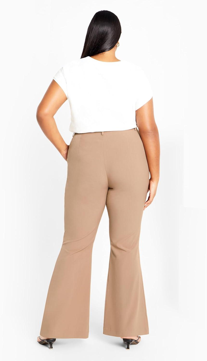 image:imageCity Chic Womens Apparel Womens CITYCHIC Plus Size Pant SloaneCaramel