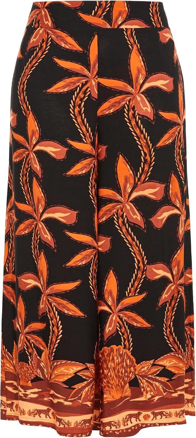 image:imageCity Chic Womens Apparel Womens Plus Size Treasure PantBlk Tahitian Brd