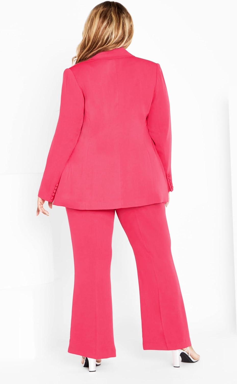 image:imageCity Chic Womens Lottie PantVibrant Pink