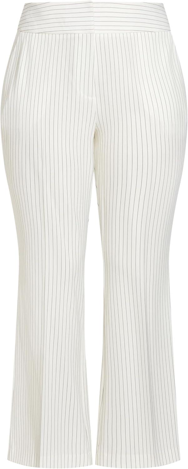 image:imageCity Chic Womens Pant PenelopeIvory Pinstripe
