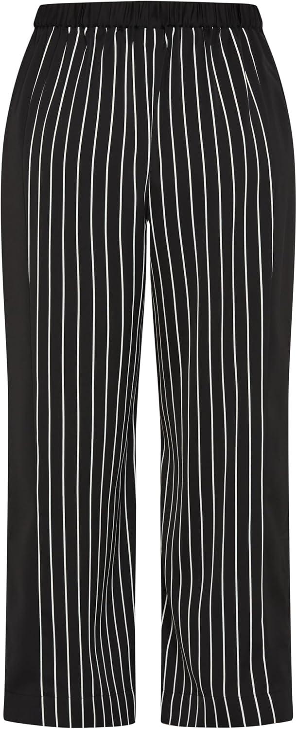 image:imageCity Chic Womens Plus Size Enya Border PantStripe Scarf