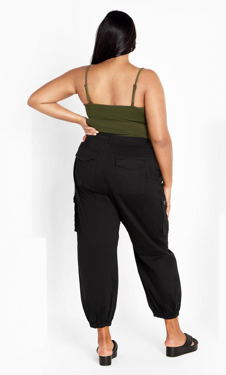 image:imageCity Chic Womens Plus Size Halo PantBlack