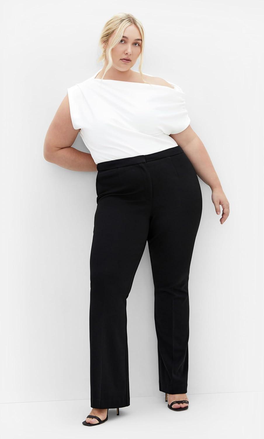 image:imageCity Chic Womens Plus Size Harley Talia PantBlack