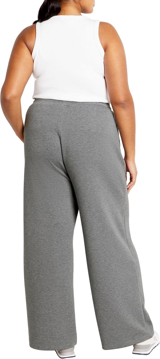 image:imageCity Chic Womens Plus Size Jogger MaeCharcoal Marle